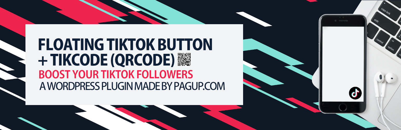 Floating Follow Button for TikTok and TikCode