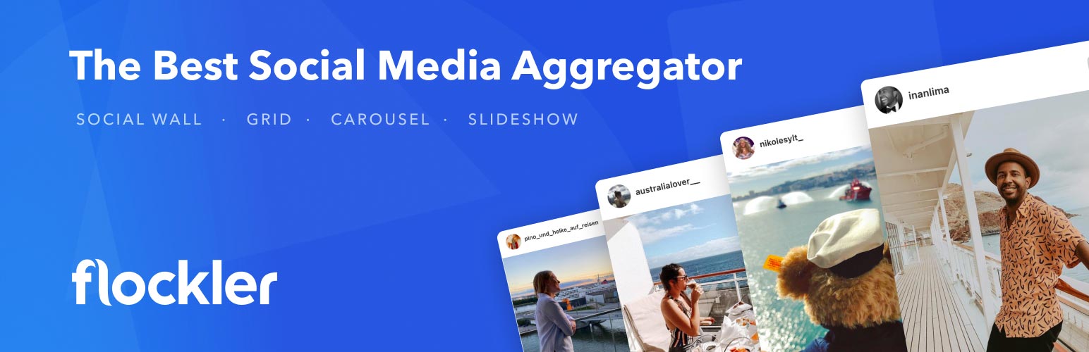 Flockler: Add Social Media Feeds to WordPress