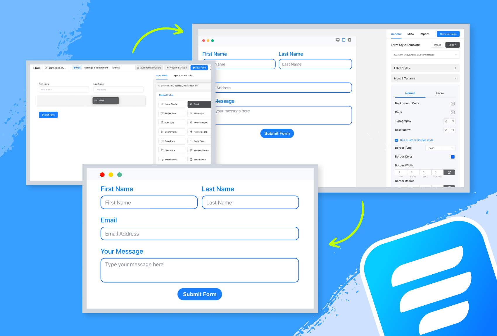 Contact Form Plugin by Fluent Forms for Quiz, Survey, and Drag & Drop WP Form Builder