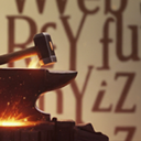 Fluid Font Forge logo