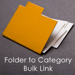FOLDER TO CATEGORY LINK logo
