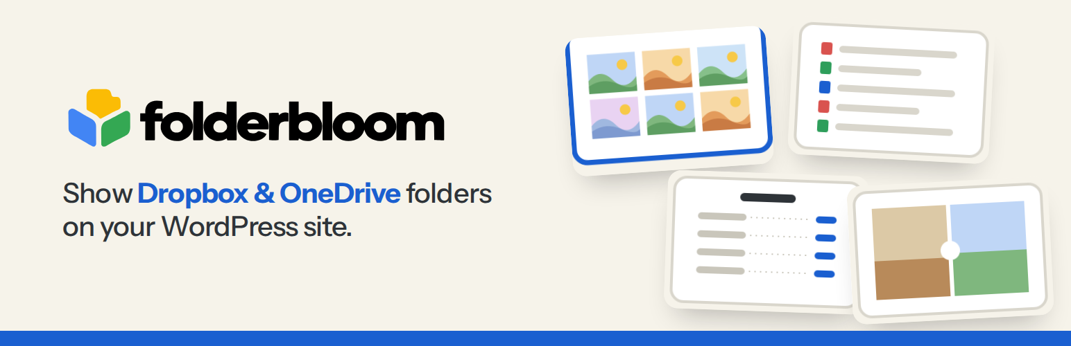 WordPress 外掛 FolderBloom Embed 的封面圖片