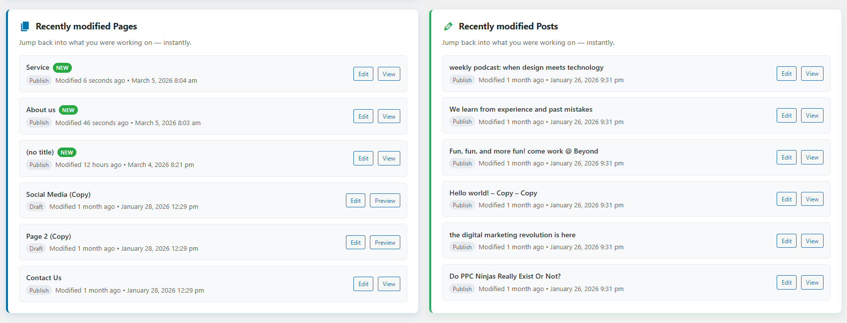 Folderra – Smart Folder Organizer for WordPress Pages &amp; Posts