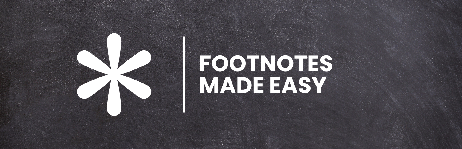 Footnotes Made Easy