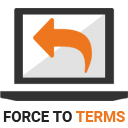 Force To Terms &amp; Conditions Icon