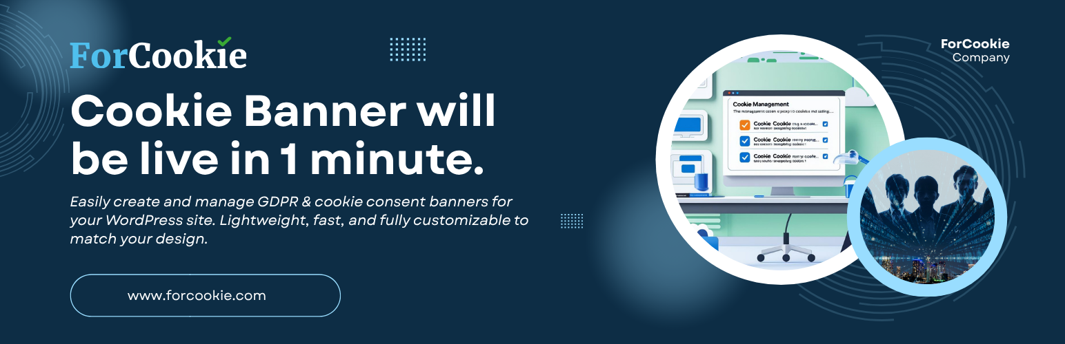 ForCookie CMP – Automatic Cookie Banner
