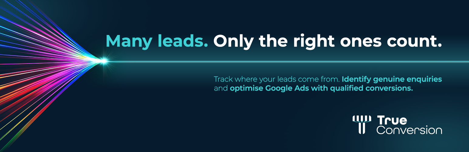 WordPress 外掛 Forge TrueConversion Lead Tracking for Google Ads 的封面圖片