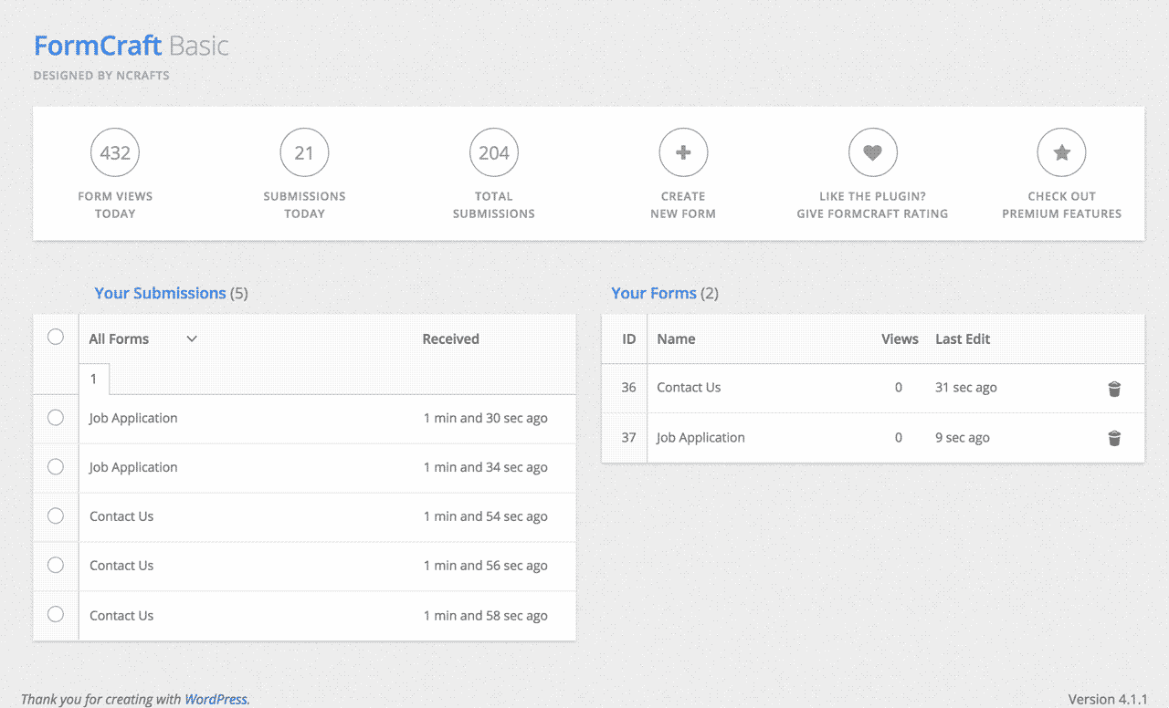 FormCraft &#8211; Form Builder