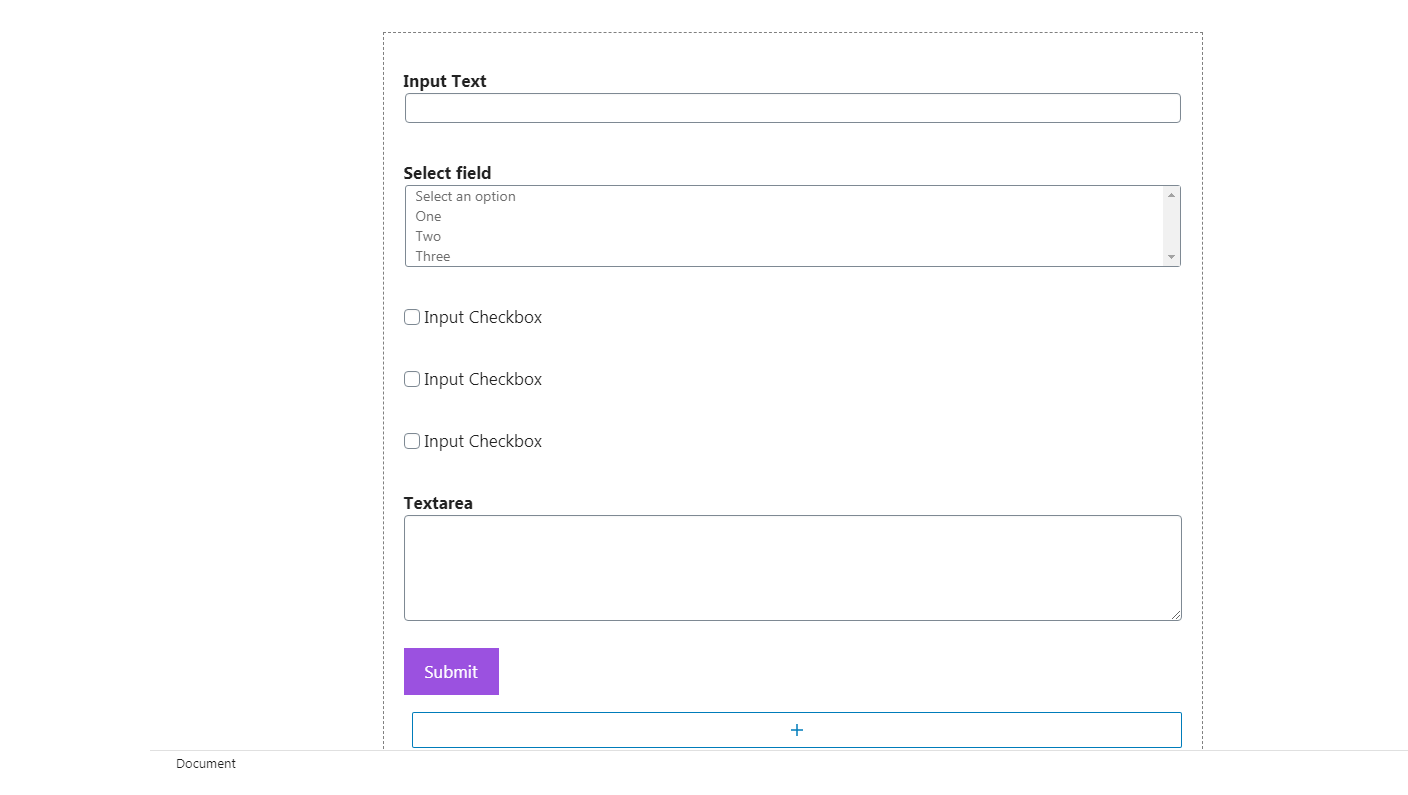 Form preview