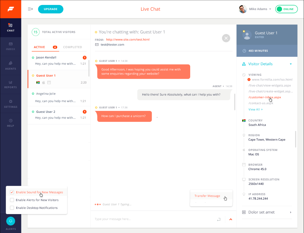 Live Chat By Formilla Real Time Chat Plugin WordPressorg