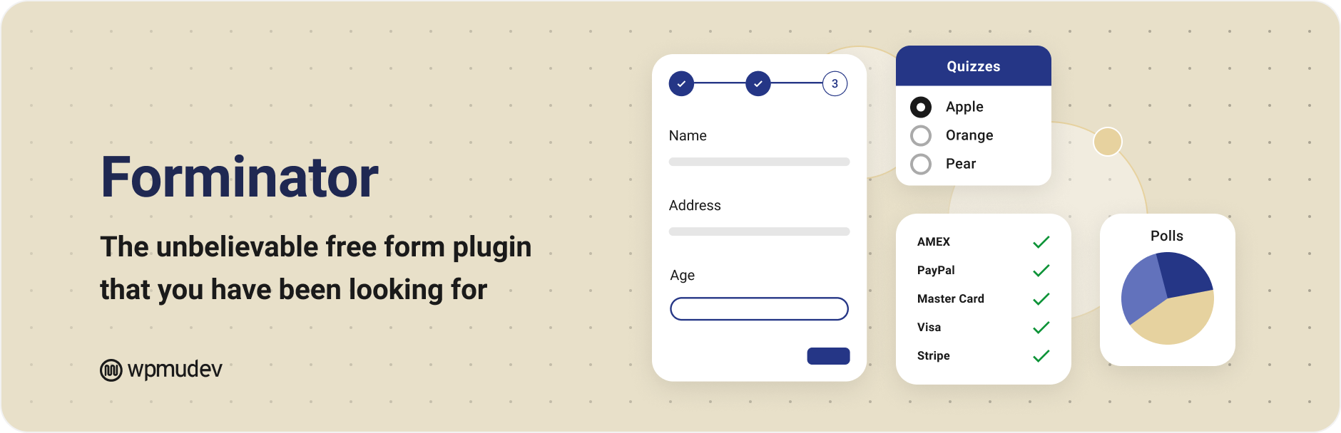 Product image for Forminator – Contact Form, Payment Form & Custom Form Builder.