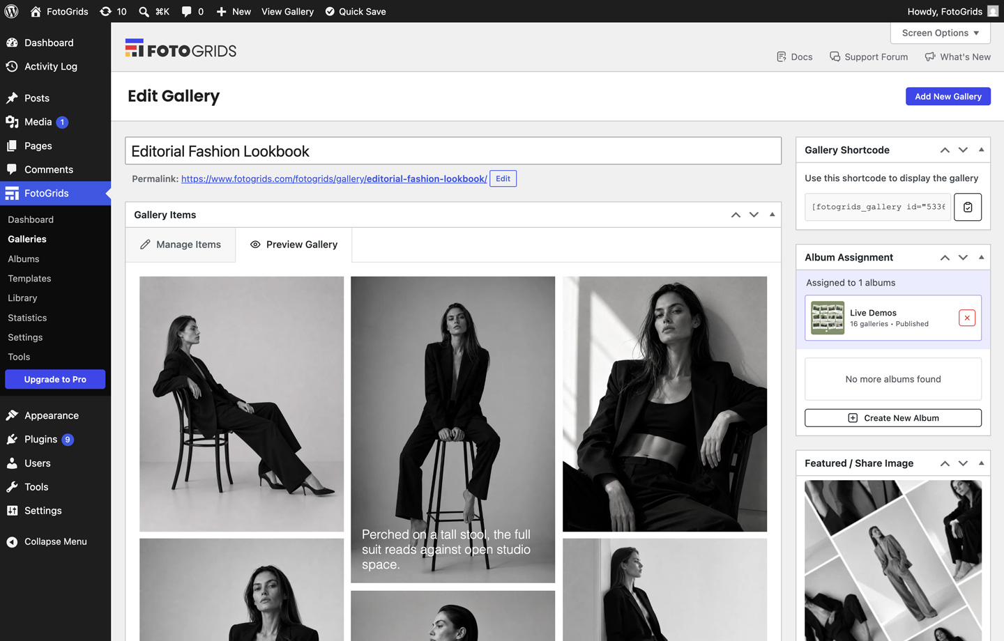 Responsive masonry layout.
