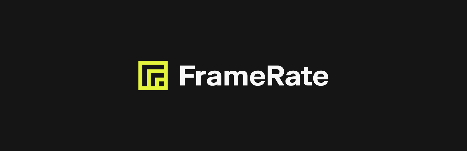 WordPress 外掛 FrameRate 的封面圖片