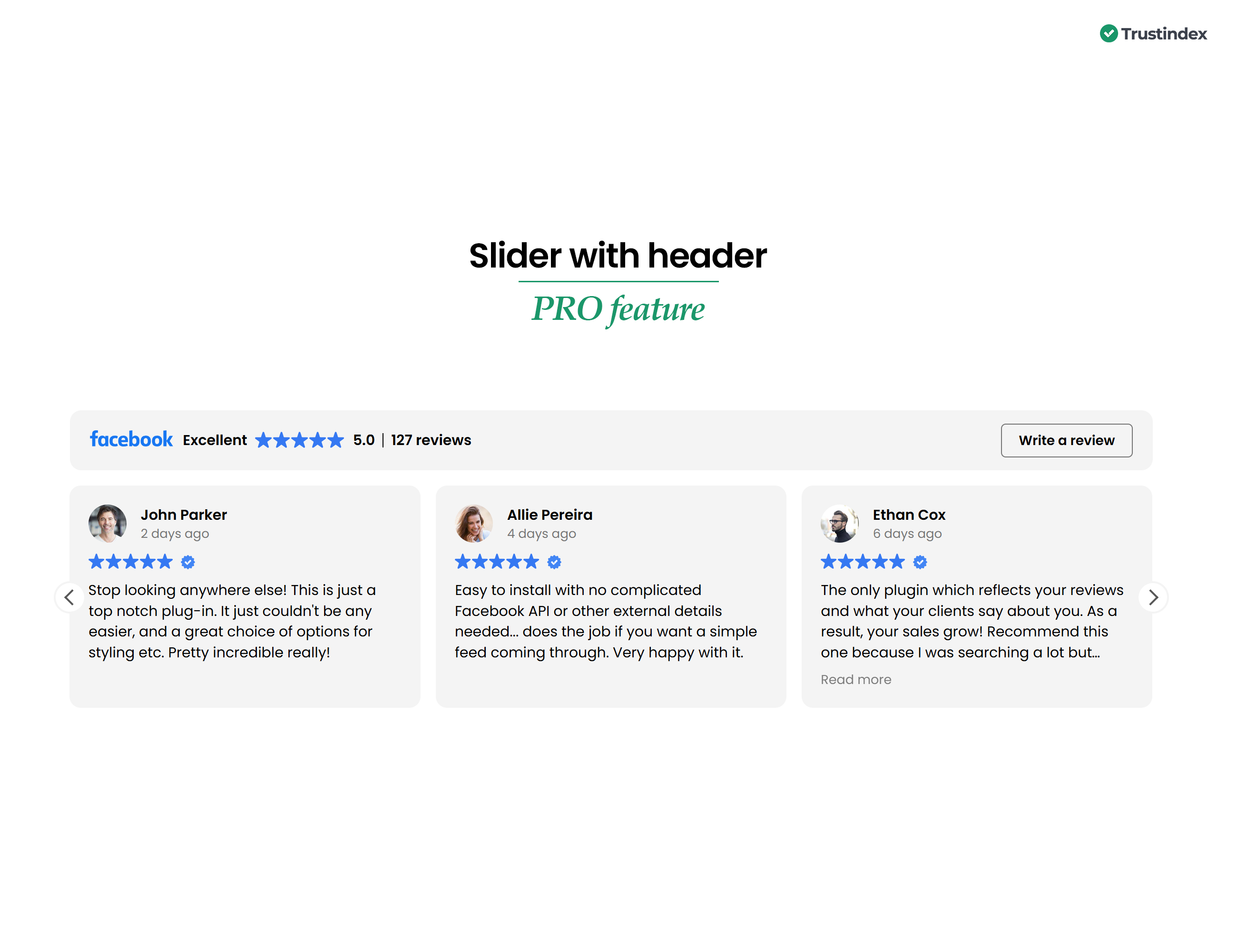 Widget de amostra - Lista (fundo claro)