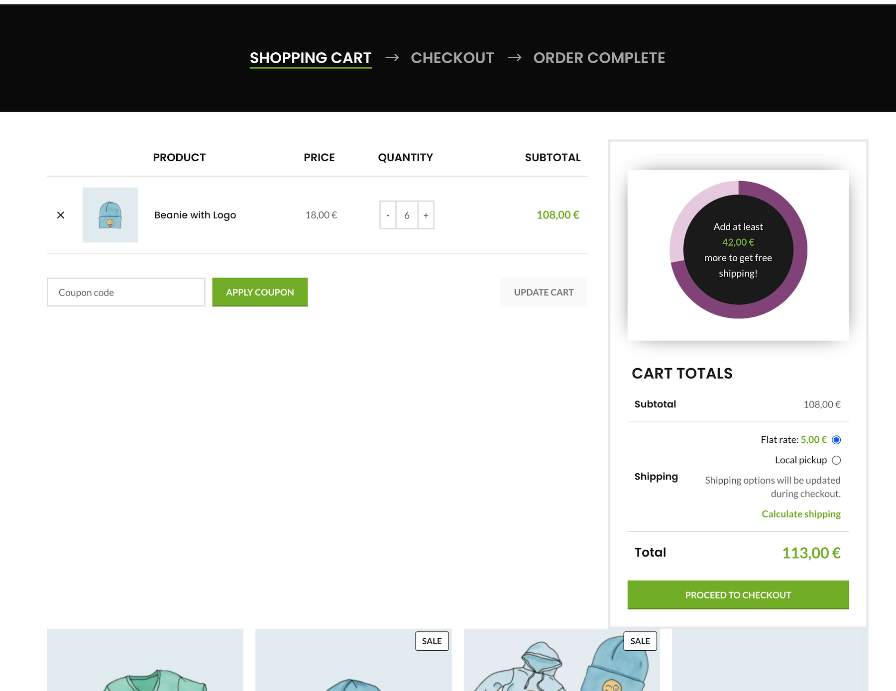 How to create a WooCommerce free shipping progress bar