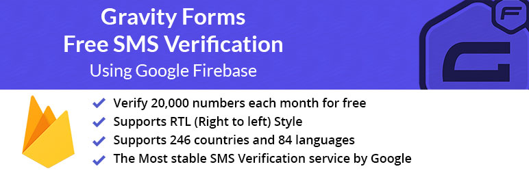 Free SMS OTP Verification for Gravity Forms By Firebase