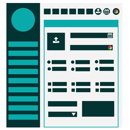 Frontend Dashboard Extra logo