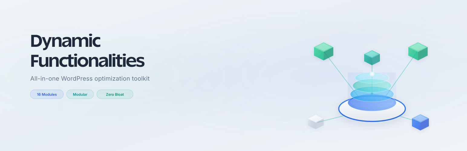 WordPress 外掛 Dynamic Functionalities 的封面圖片