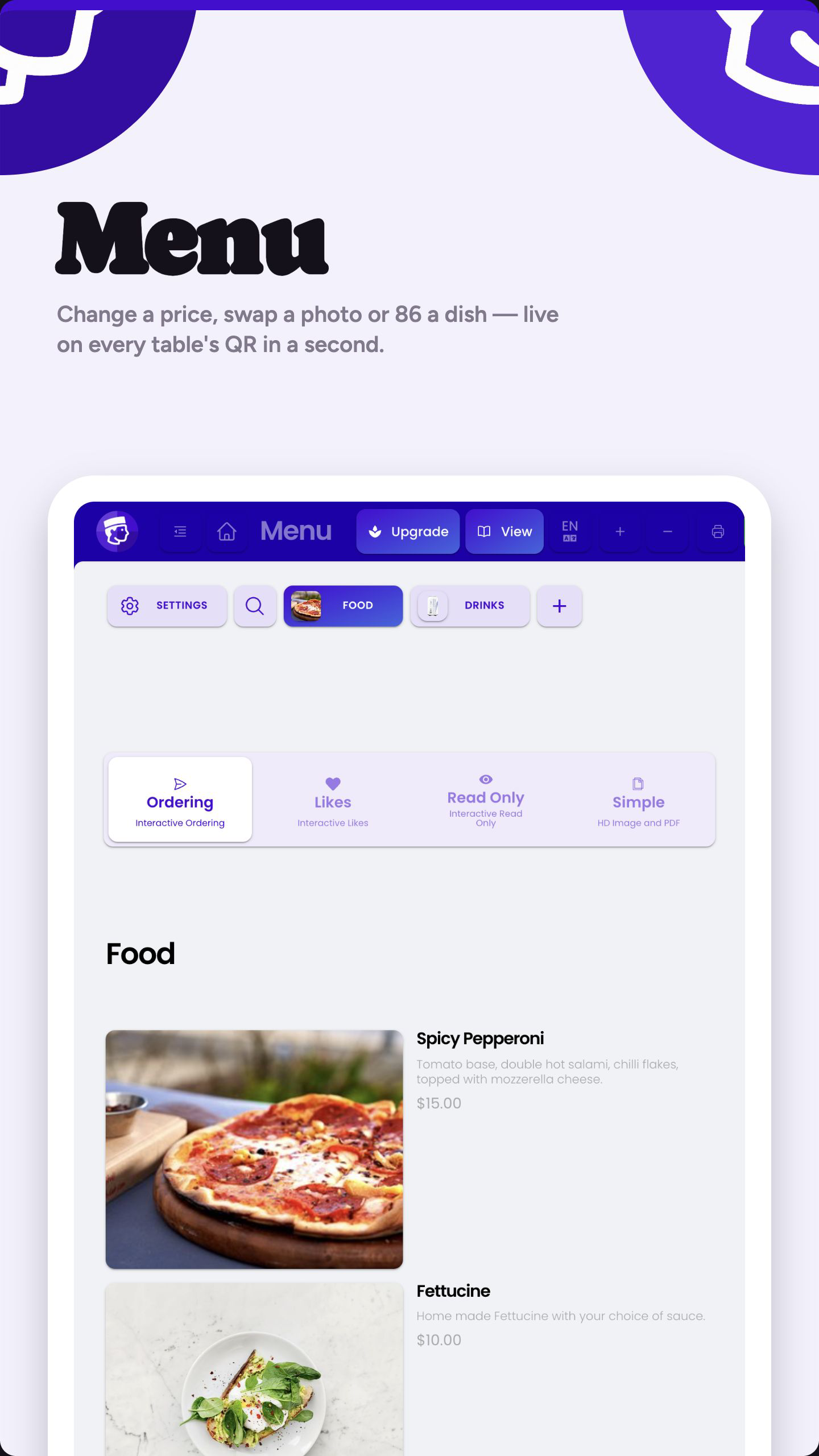 Fuudey – Restaurant Menu – Ordering – Reservations