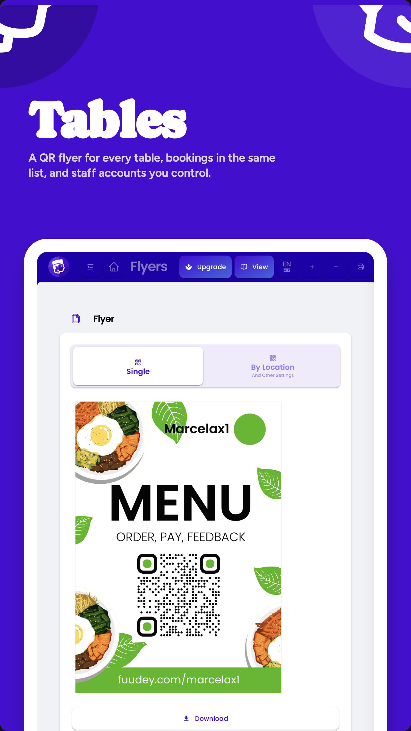 Fuudey – Restaurant Menu – Ordering – Reservations