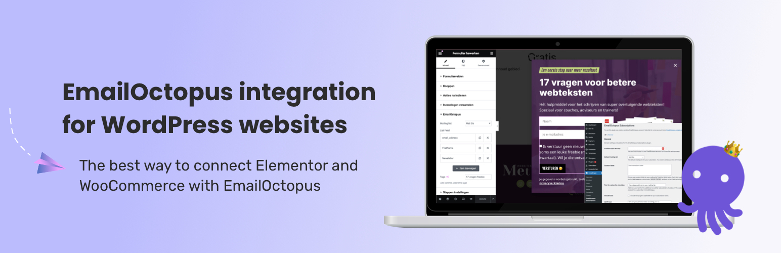 EO4WP: EmailOctopus for WordPress