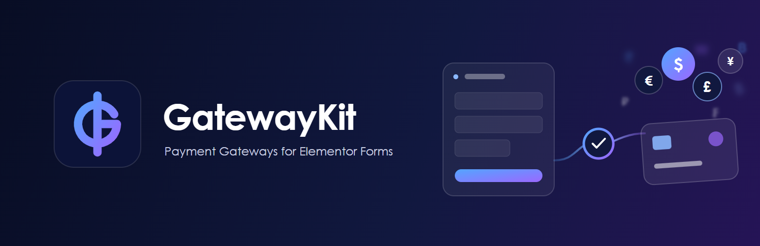 GatewayKit – Payment Gateway for Elementor Forms