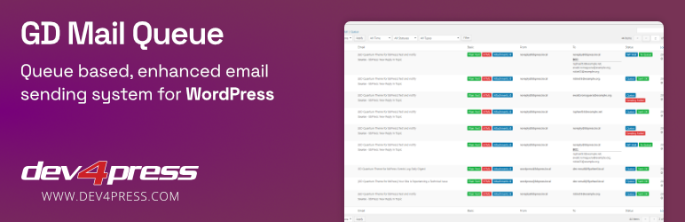 GD Mail Queue pro