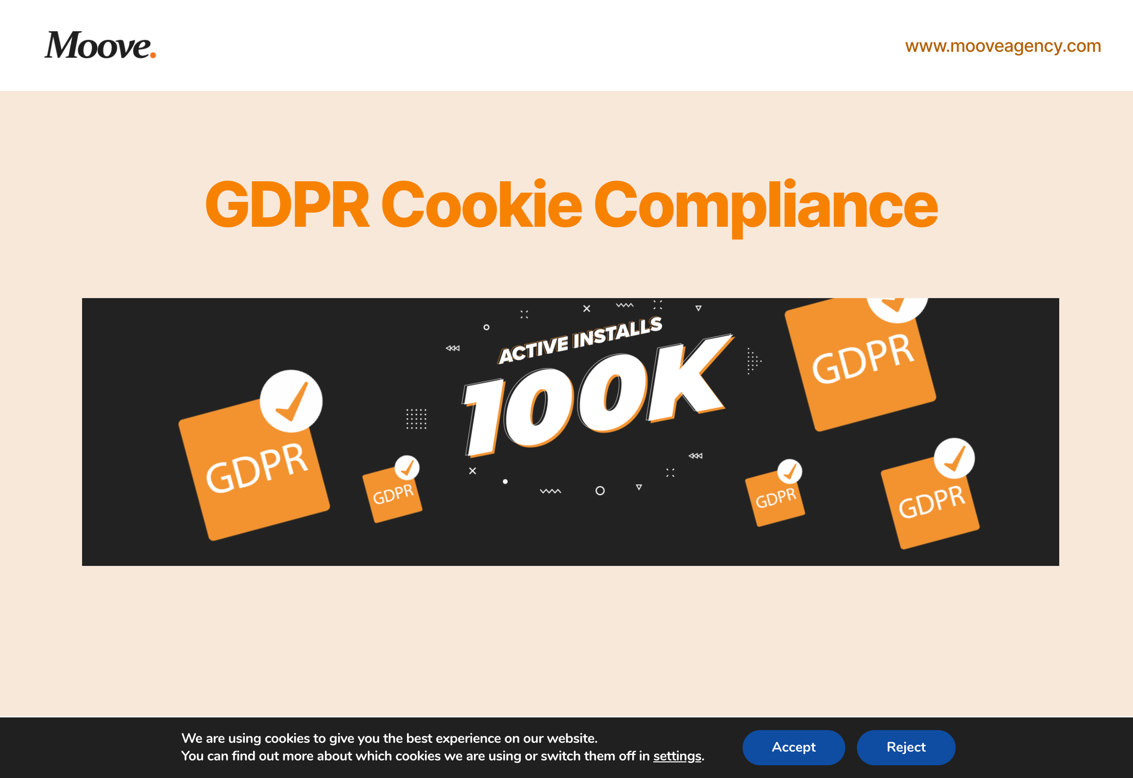 GDPR Cookie Compliance - Front-end - Cookie Consent Banner