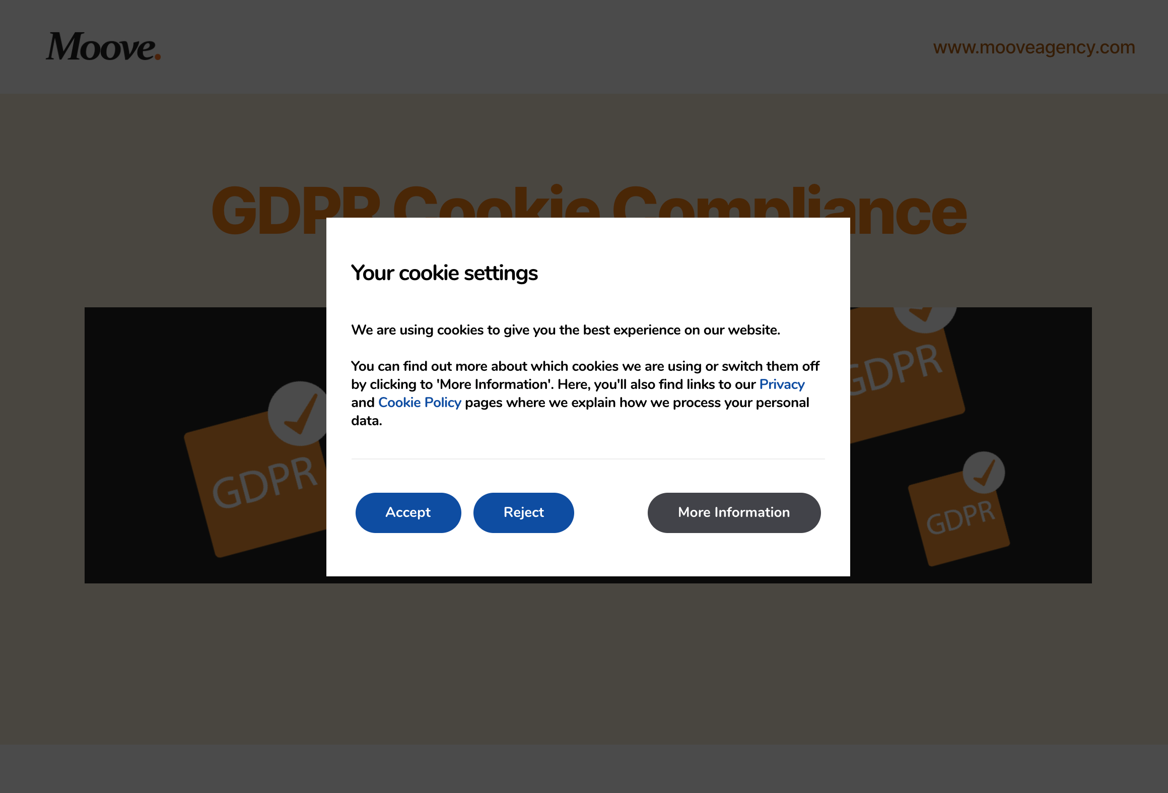 GDPR Cookie Compliance - Front-end - Full-Screen Mode [Premium]