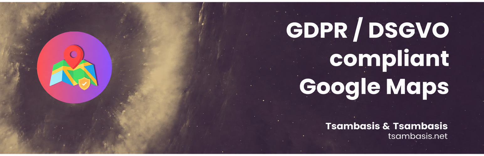 WordPress 外掛 GDPR-DSGVO compliant Embeds for Google Maps 的封面圖片