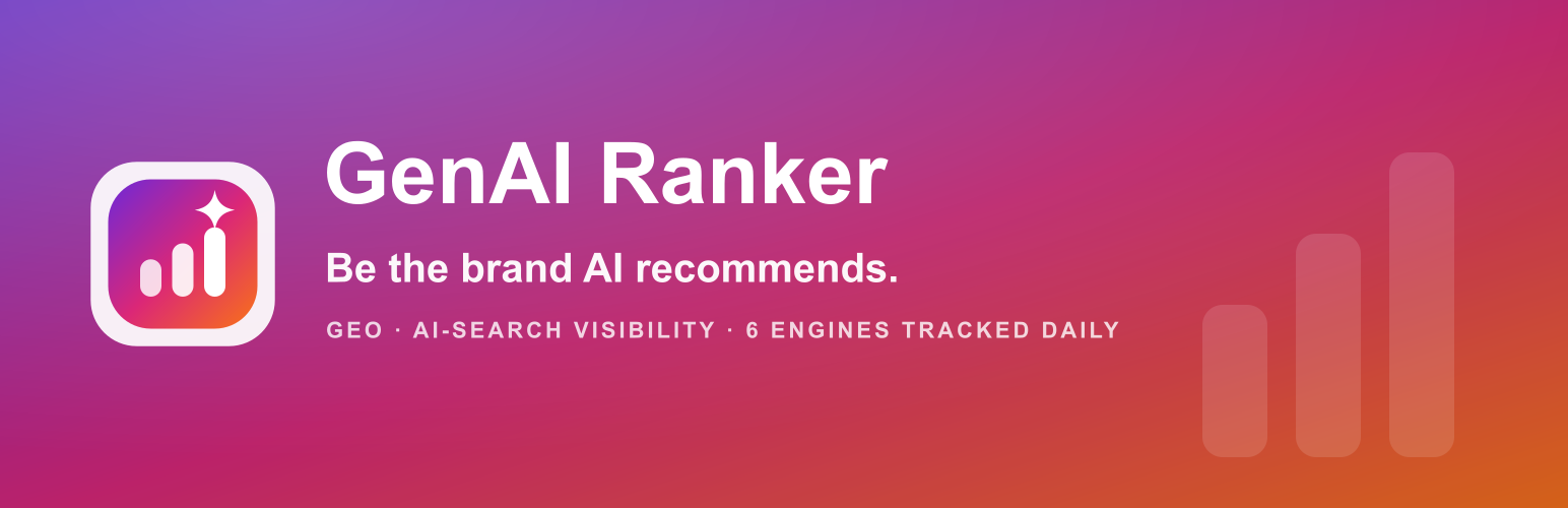 GenAI Ranker – AI Search Visibility & GEO