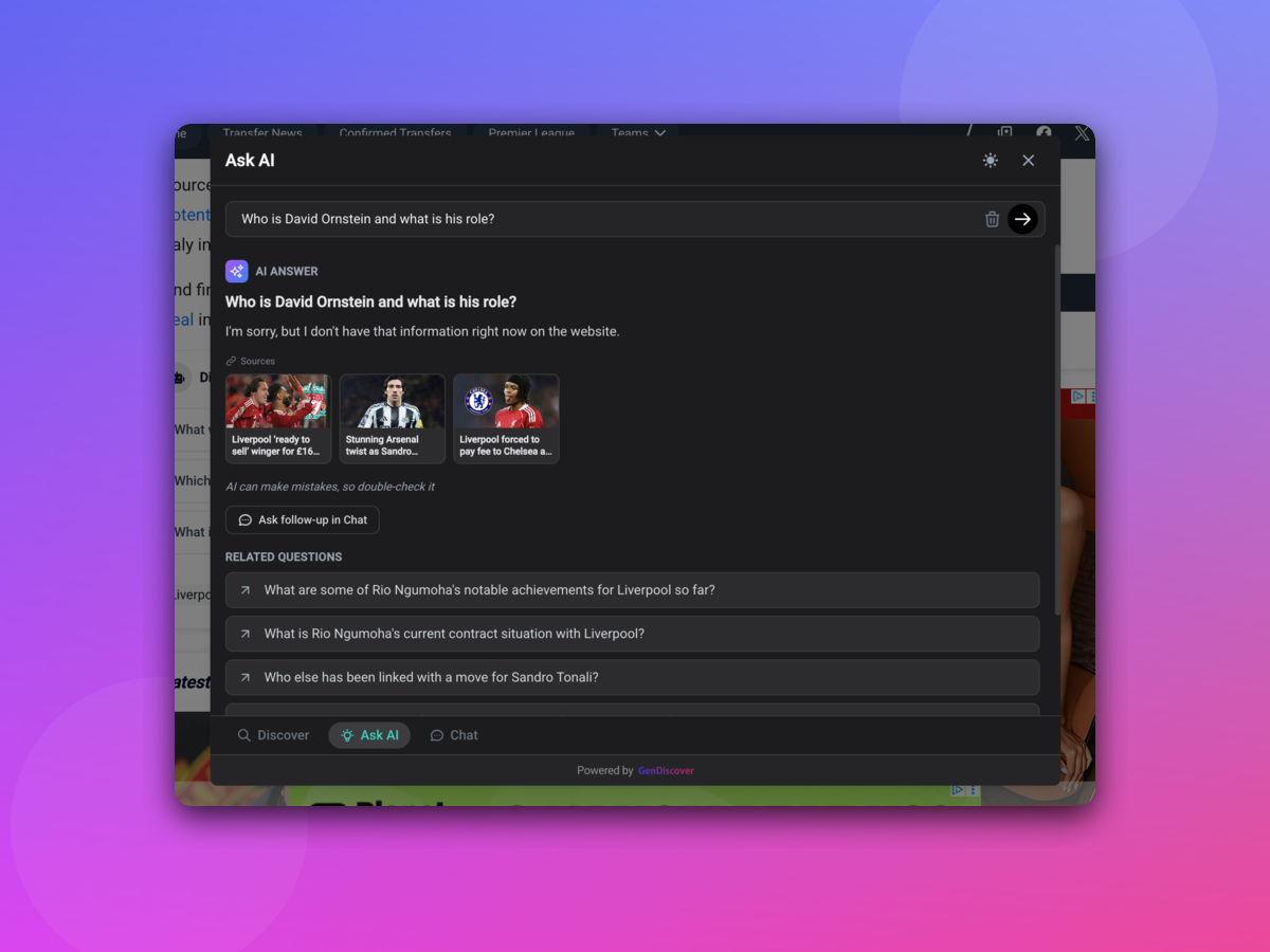 GenDiscover - AI Chat & AI Ask