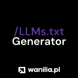 Generator LLMS TXT by Wanilia.pl Icon