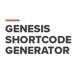Genesis Shortcode Generator logo