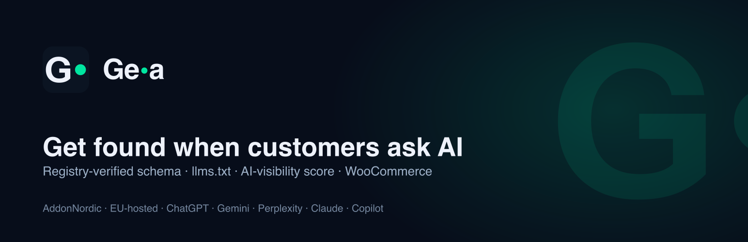 Geoa – AI SEO & AEO on Autopilot