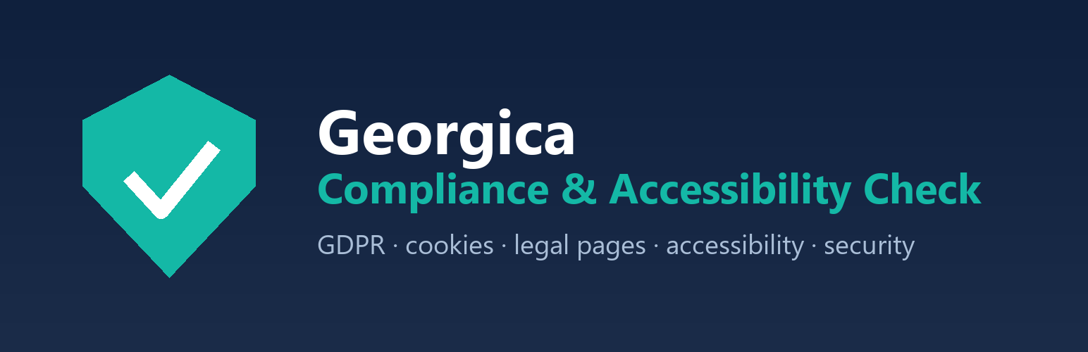 WordPress 外掛 Georgica Compliance & Accessibility Check 的封面圖片