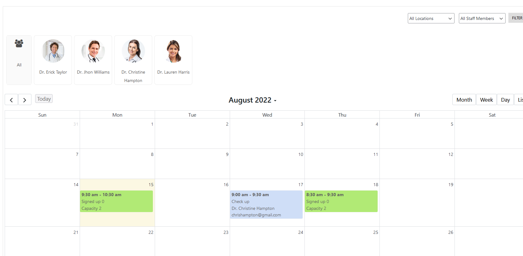 GetBookingsWP &#8211; Appointments Booking Calendar Plugin For WordPress