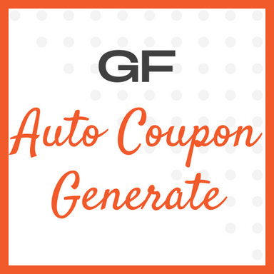 Auto Coupon Generate for Gravity Forms