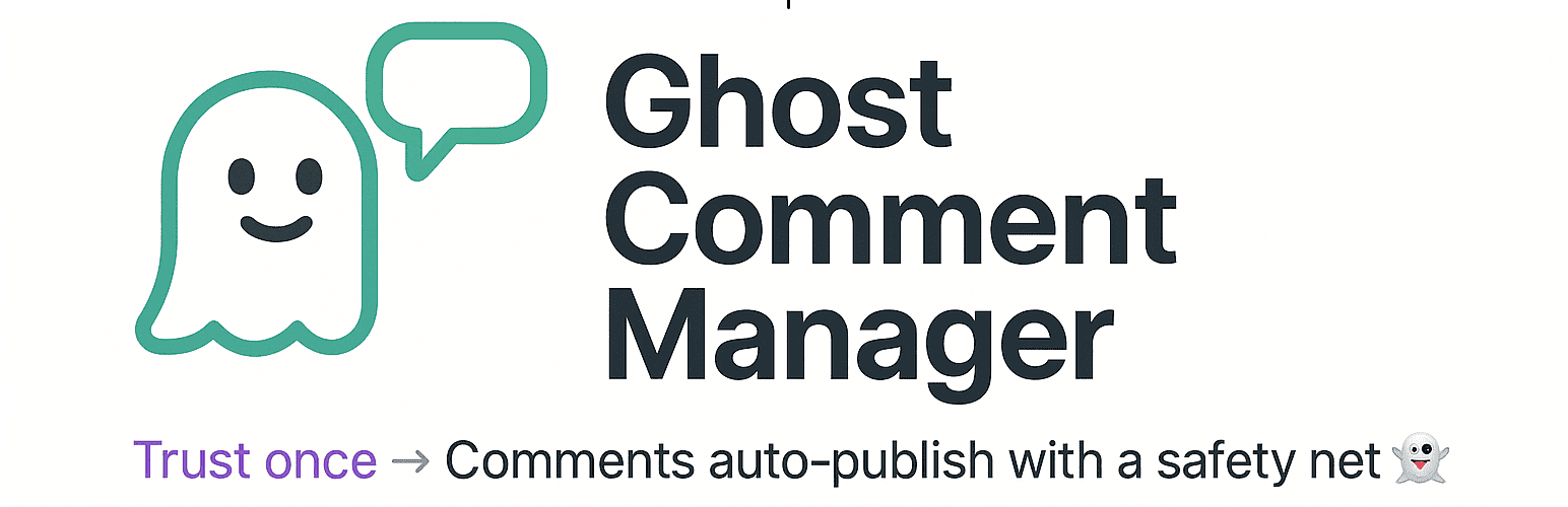 Ghost Comment Manager
