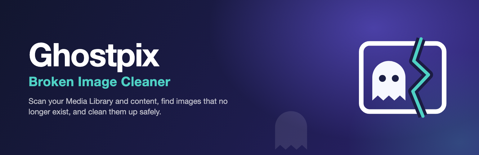 WordPress 外掛 Ghostpix Broken Image Cleaner 的封面圖片