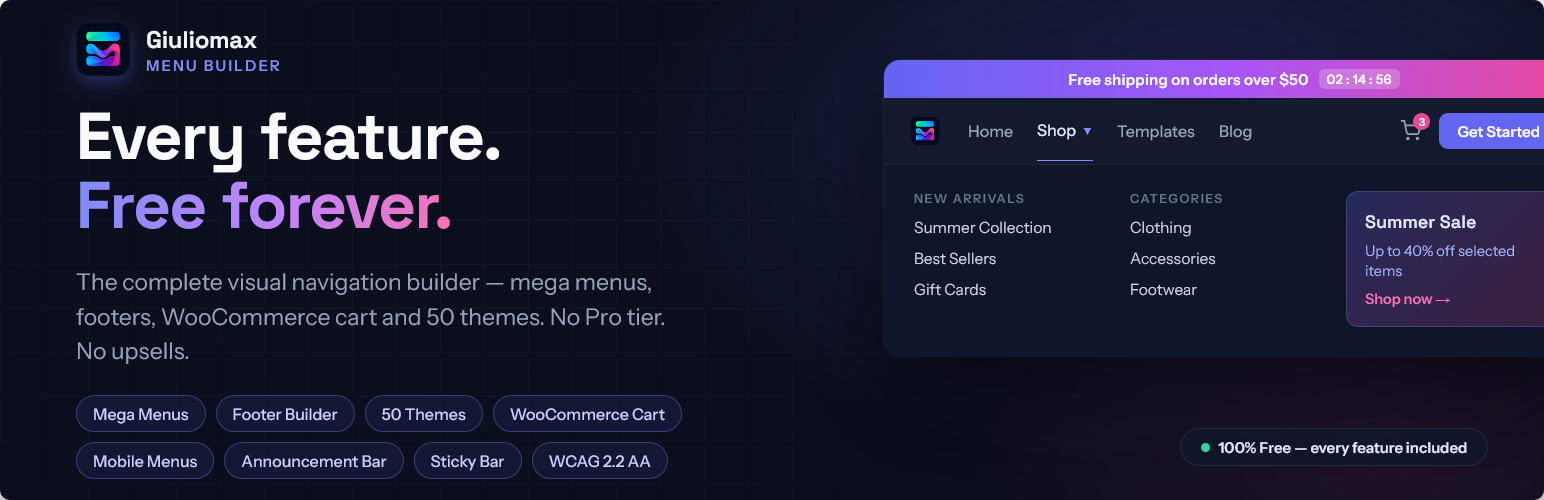 Giuliomax Menu Builder