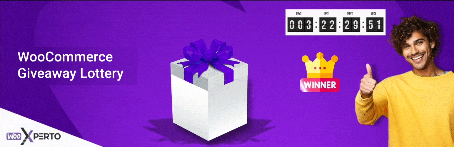WordPress 外掛 WooCommerce Giveaway Lottery 的封面圖片。