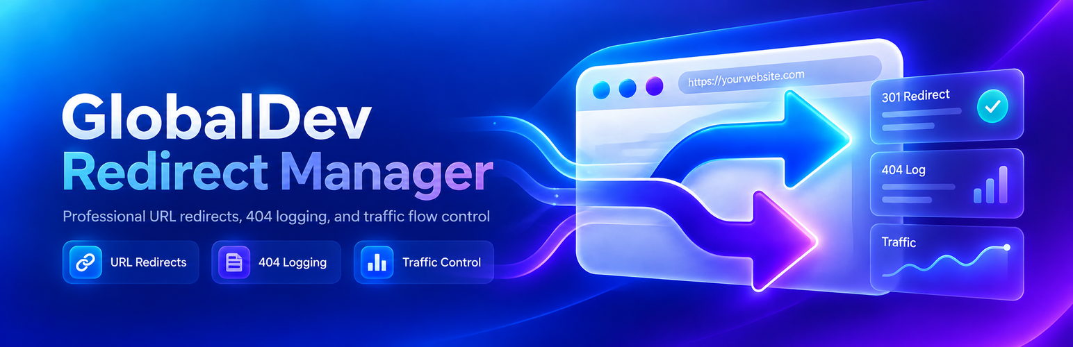 GlobalDev Redirect Manager preview