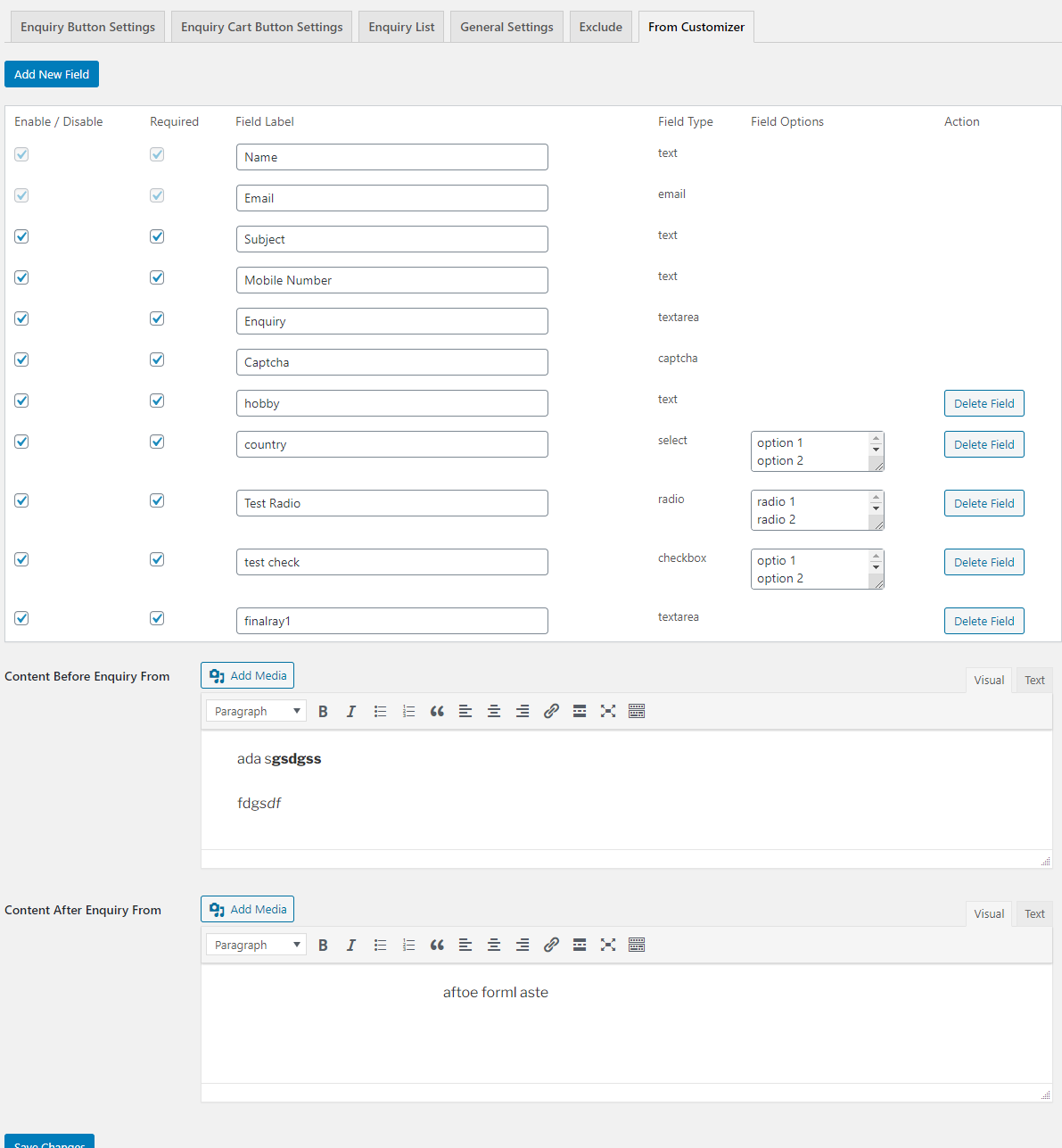 Product Enquiry for WooCommerce