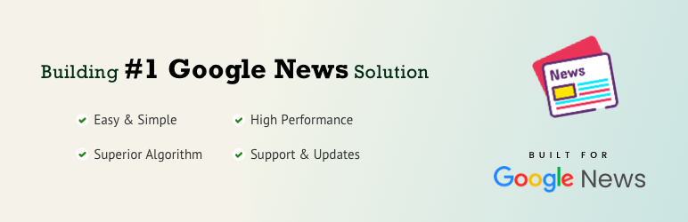 GN Publisher: Google News Compatible RSS Feeds