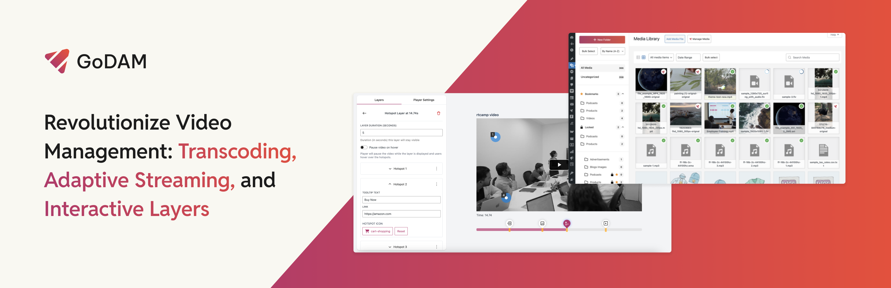 GoDAM – Organize WordPress Media Library & File Manager with Unlimited Folders for Images, Videos & more