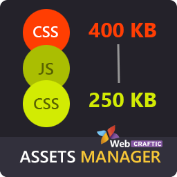 Assets manager, dequeue scripts, dequeue styles for WordPress