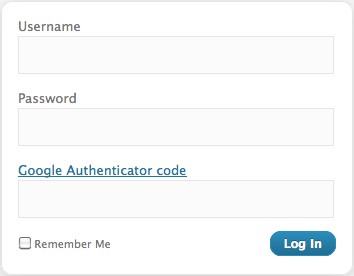 Google Authenticator running inside a SandyWP sandbox