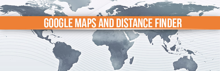 Google Maps and Distance Finder plugin