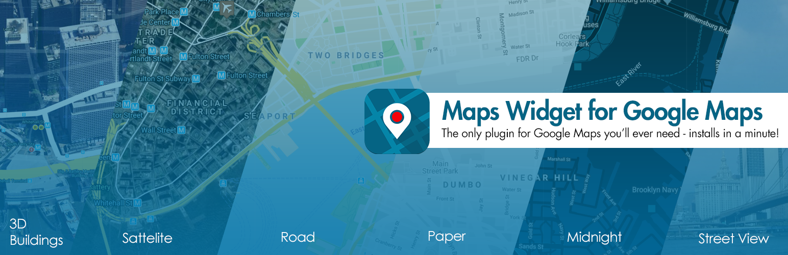 Product image for Maps Widget for Google Maps.